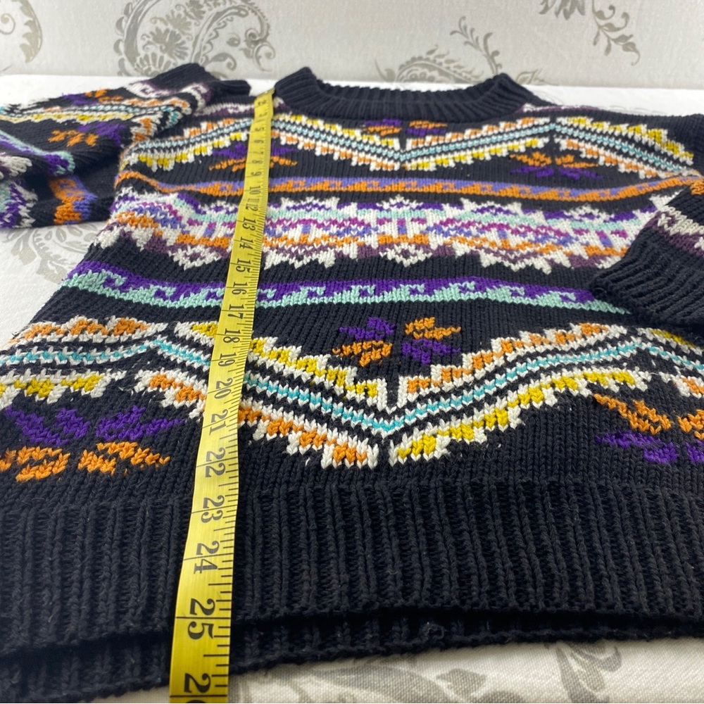 Nomadic Traders Aztec / southwestern Sweater 100% cotton - Picture 4 of 8